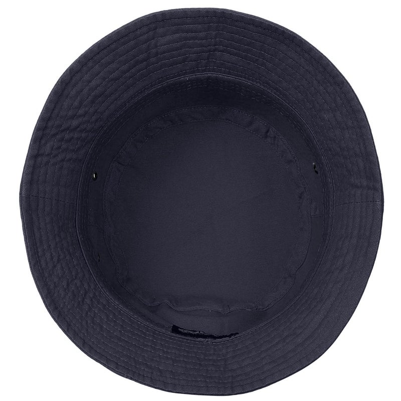 Falari Men Women Unisex Cotton Bucket Hat 100% Cotton Packable for Travel Fishing Hunting Summer Camp (L/XL, Charcoal) - Image 4